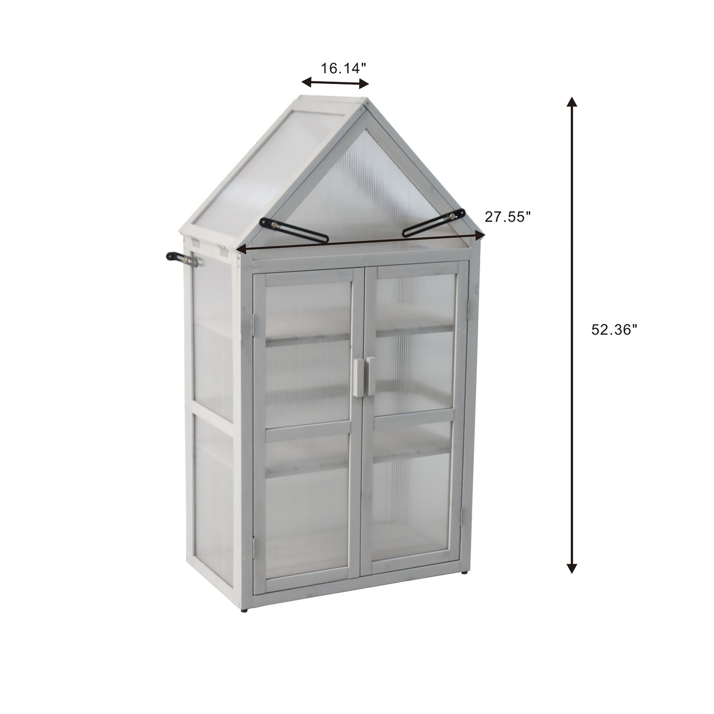 Mini Greenhouse Kit - Outdoor & Indoor Plant Stand, Small Green House