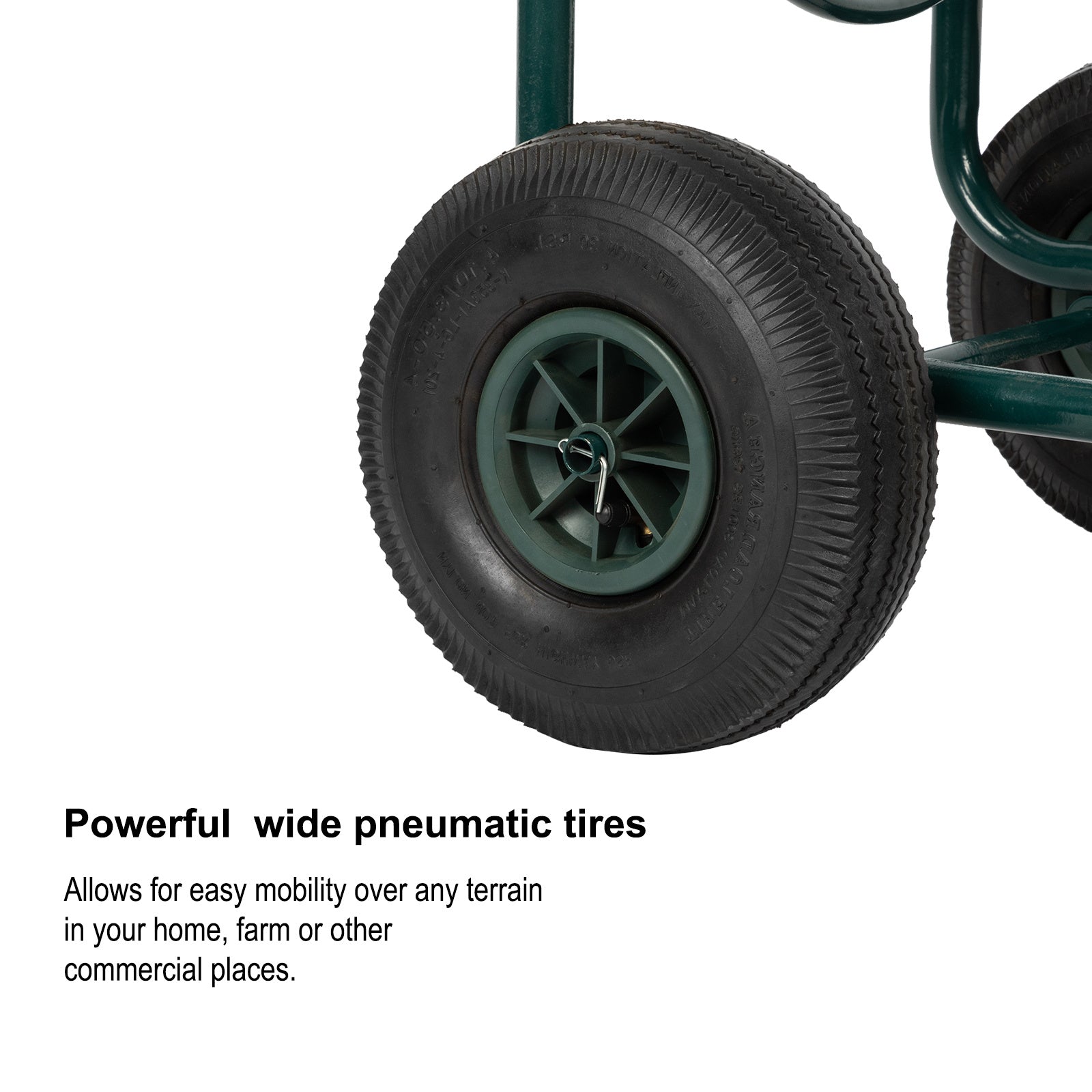 97x53x100cm Green Iron Water Pipe Car