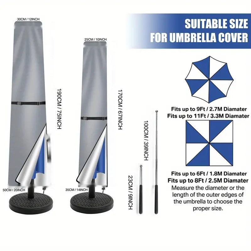 Outdoor Waterproof Patio Umbrella Cover