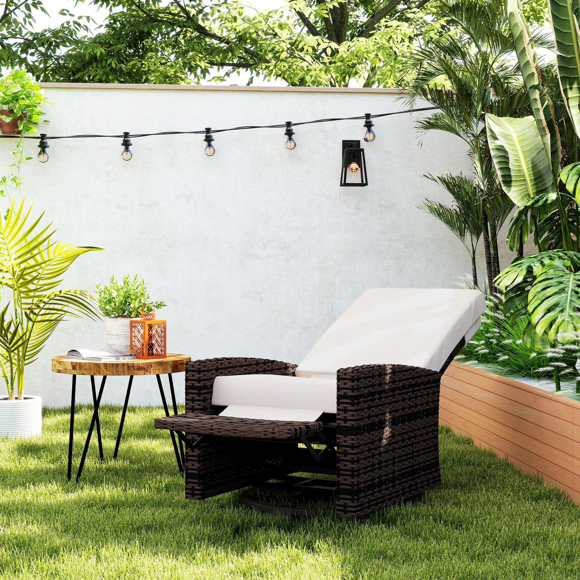 Outdoor Swivel Recliner Chair