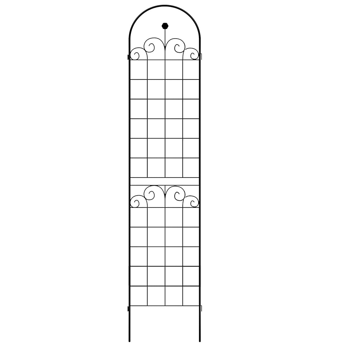 4 Pack Metal Garden Trellis For Climbing Plants Outdoor Netting Trellis
