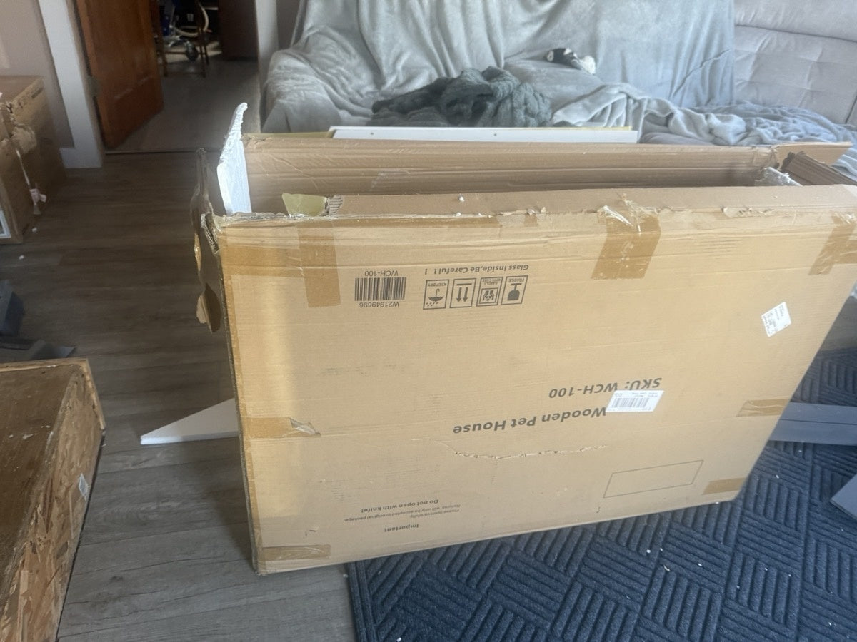 13' X 6.5' Wooden Pergola Grill Gazebo With Metal Roof & Bulbs & Bar Counters