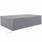 Outsunny 97 X 65X 26 Heavy Duty Outdoor Sectional Sofa Cover, Waterproof Patio Furniture Cover For Weather Protection, Gray