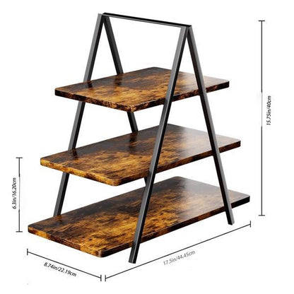 Wooden 3-tier Dessert Stand