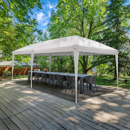 10x20ft White, Shade - Folding canopy