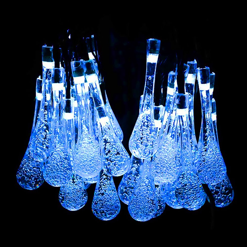 Water Drop Fairy LED Lights - Outdoor Chilling