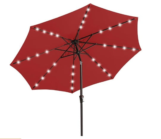 Knicks KS All-iron Lamp Beads In The Pillar Umbrella 9-8-38 - Big Red - Outdoor Chilling