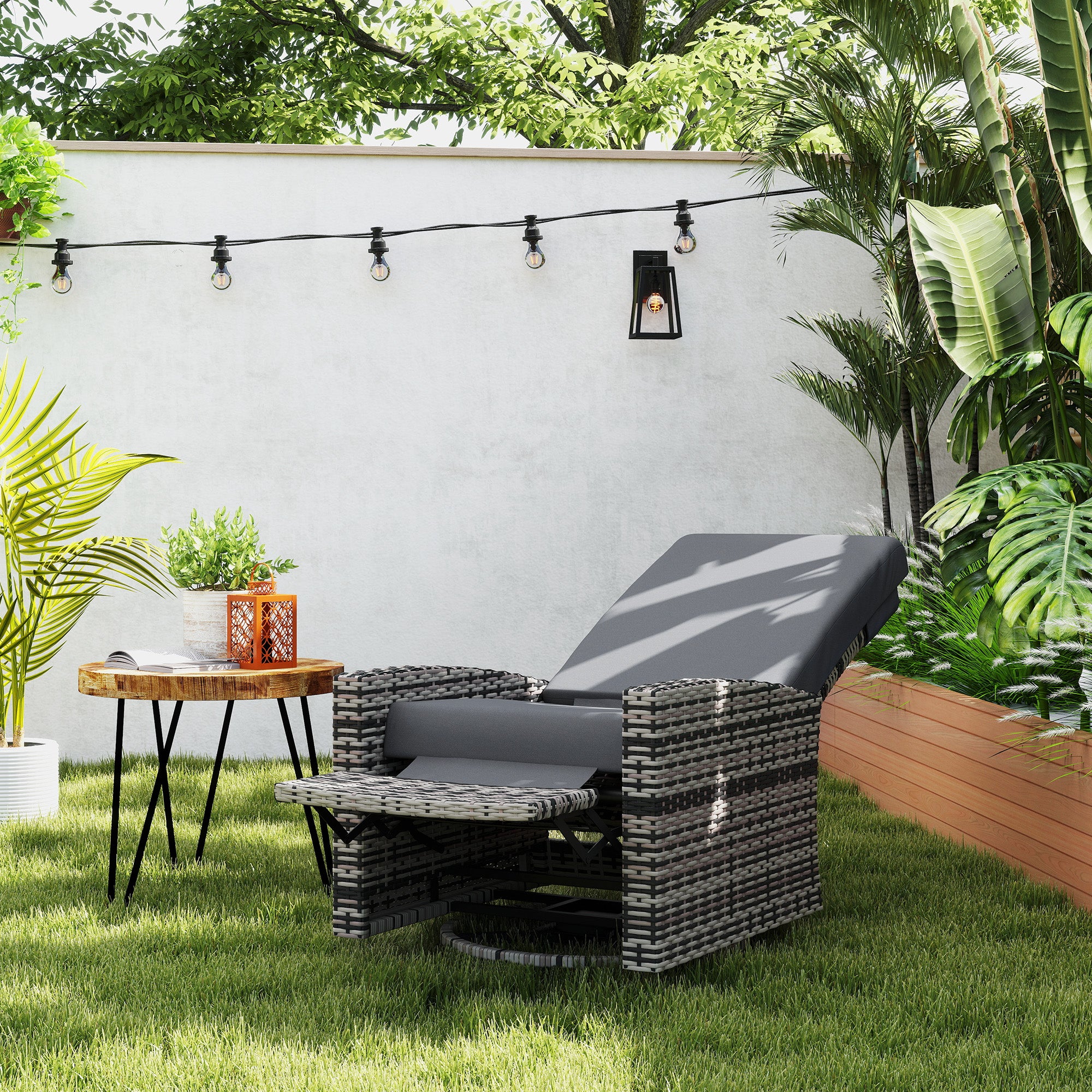 Outdoor Swivel Recliner Chair