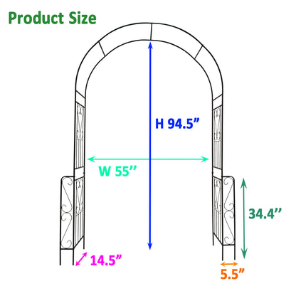 Metal Garden Arch