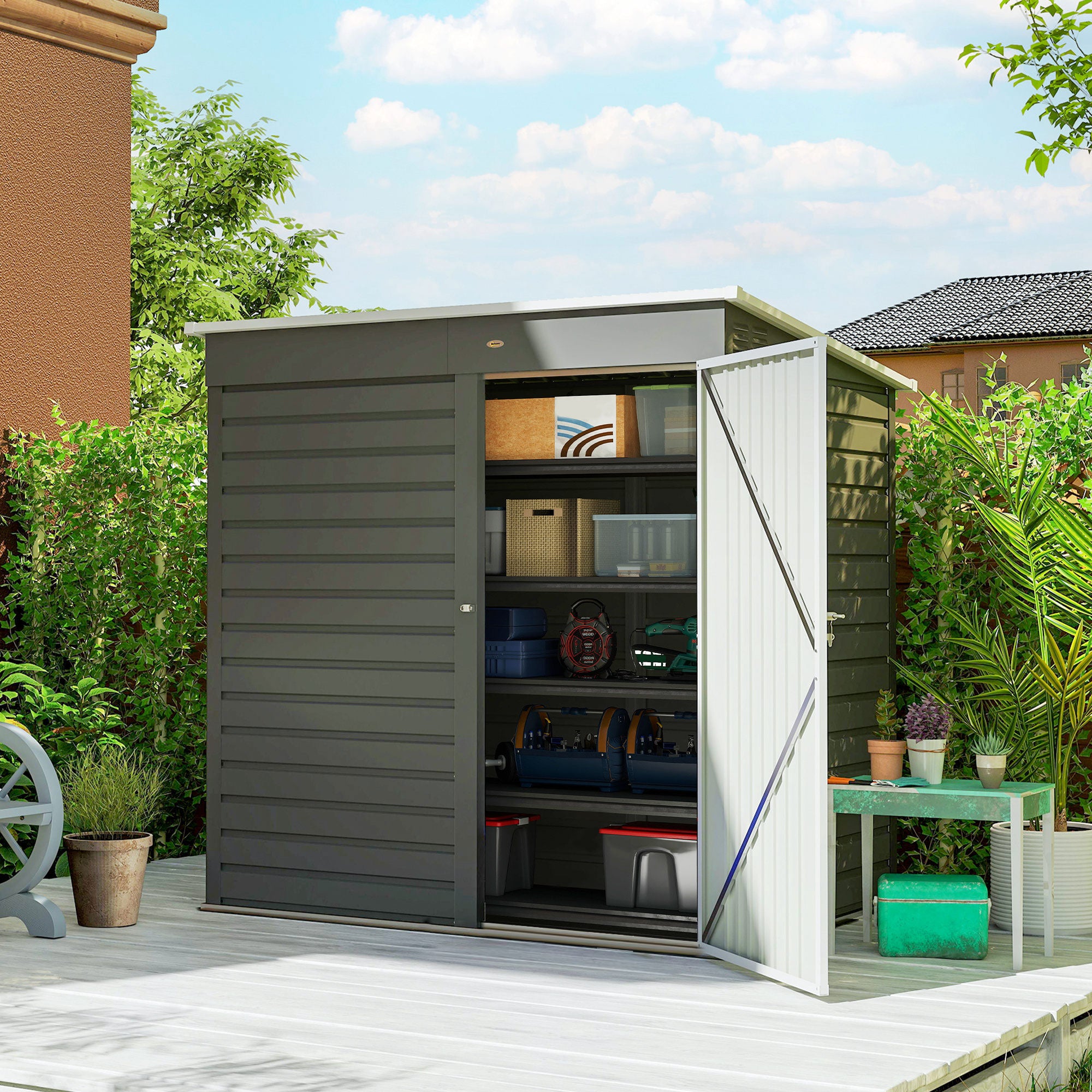 6' x 4' Outdoor Garden Shed