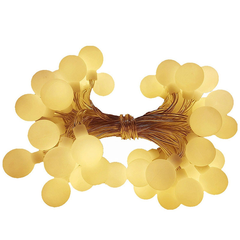 led small bulb string lights - Outdoor Chilling