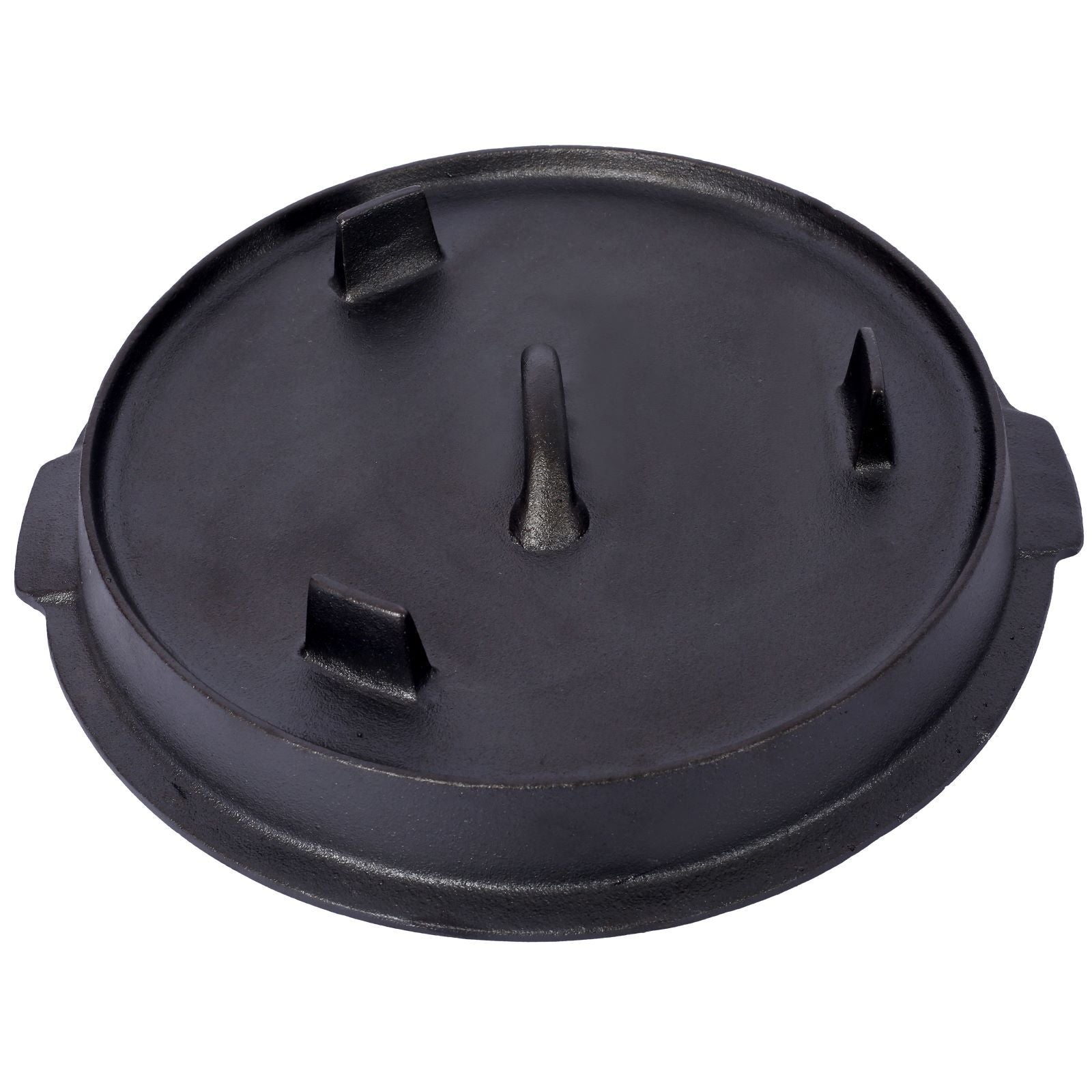 Outdoor Camping Deep Pot For Camping Fireplace Cooking Barbecue Baking Campfire With Leg Base