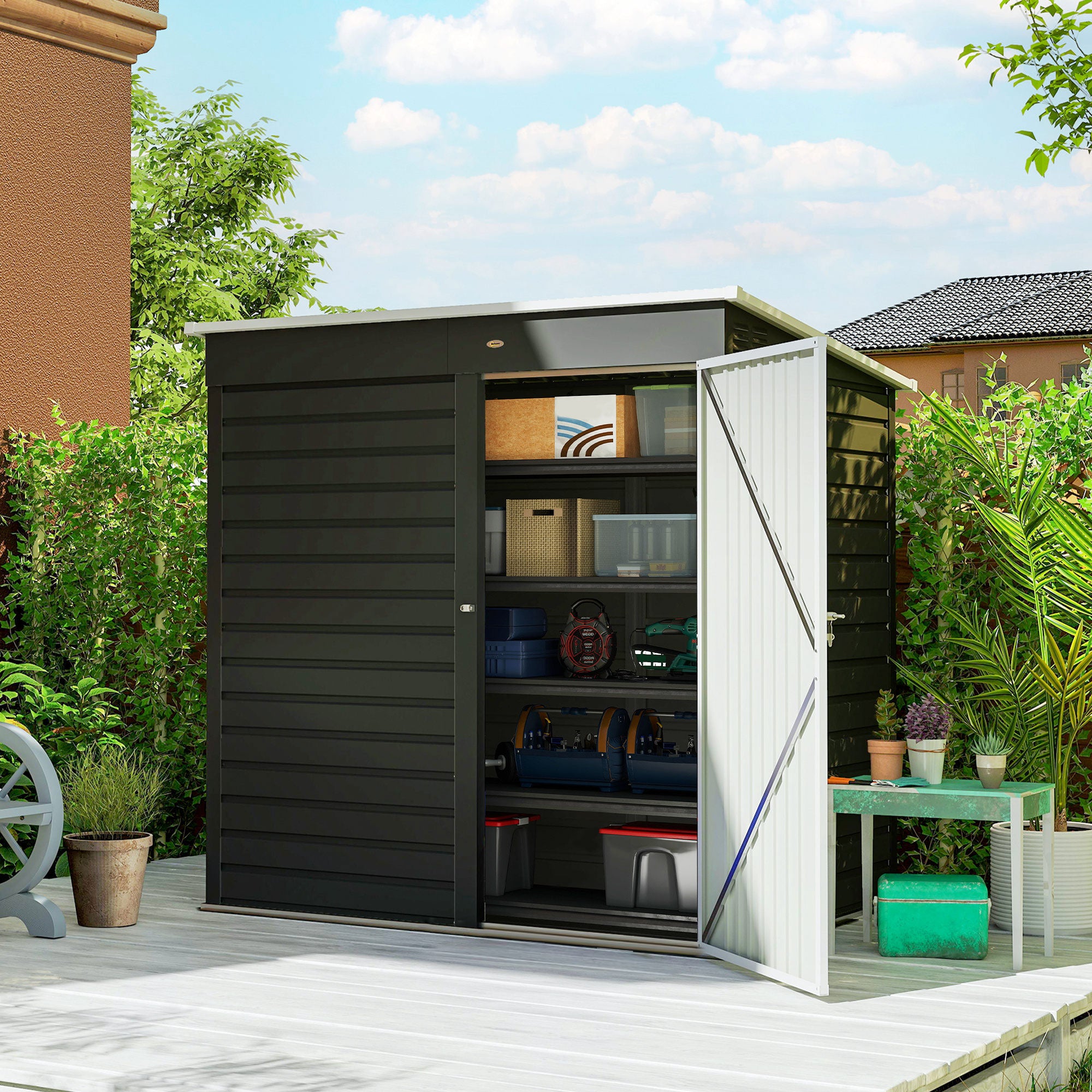 6' x 4' Outdoor Garden Shed
