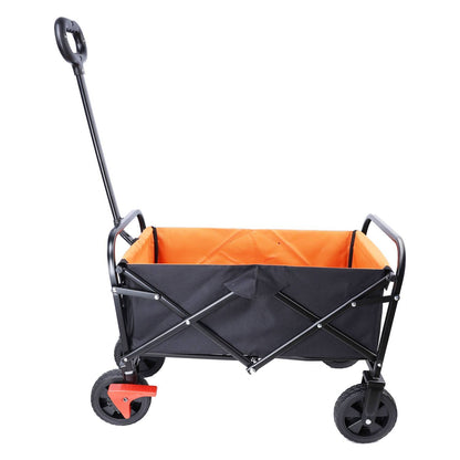 Mini Folding Wagon Garden Shopping Beach Cart