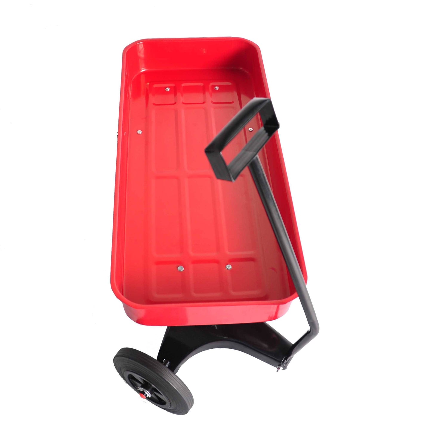 Garden Cart Railing All Terrain Cargo Wagon 280lbs Weight Capacity