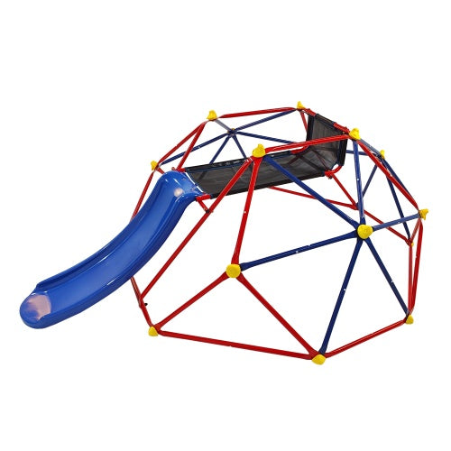 XCF007 6 Foot Dome Climber With 1.2 Meter Slide For Climbers Over 3 Years Old With Rock Climbing