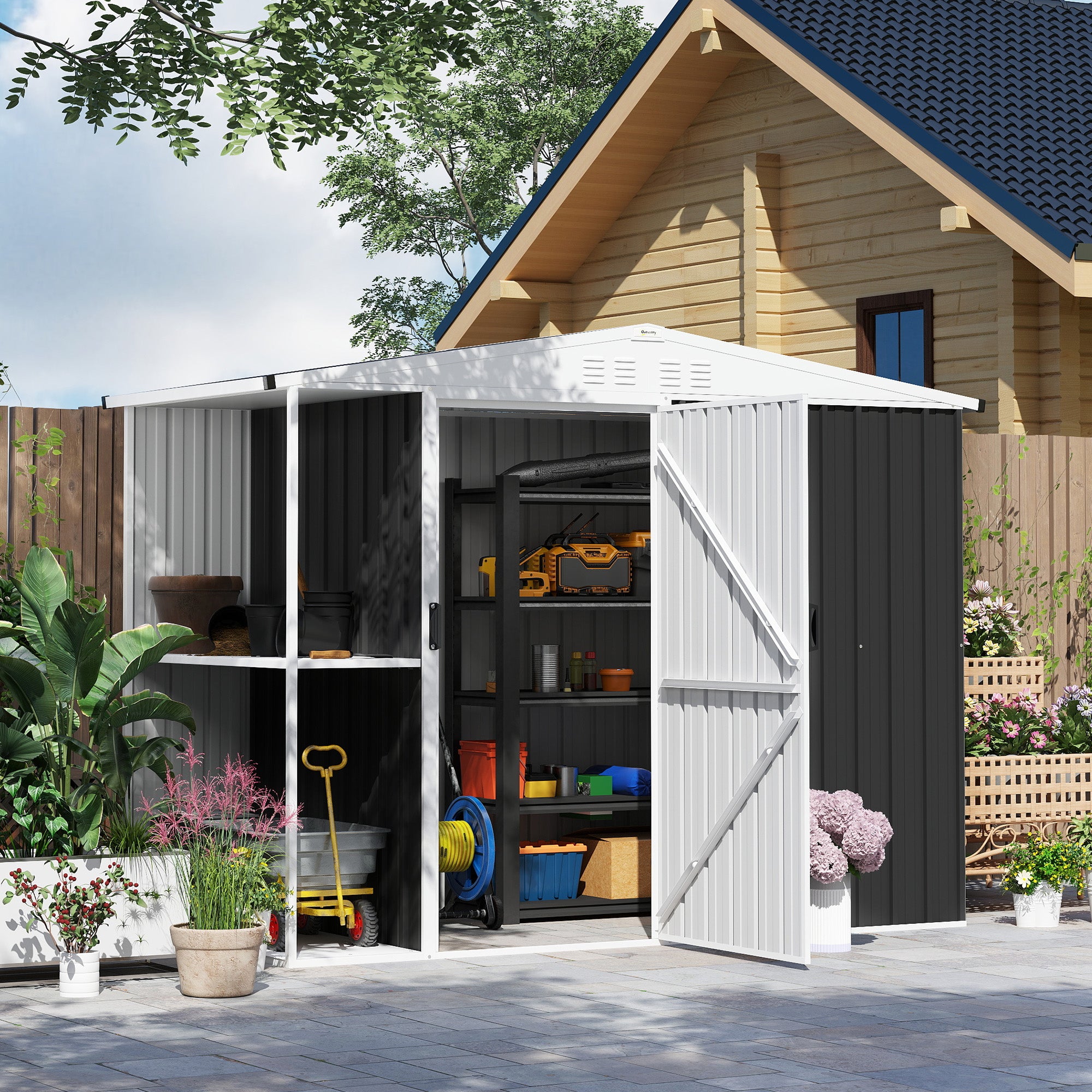 8 x Outdoor Garden Shed