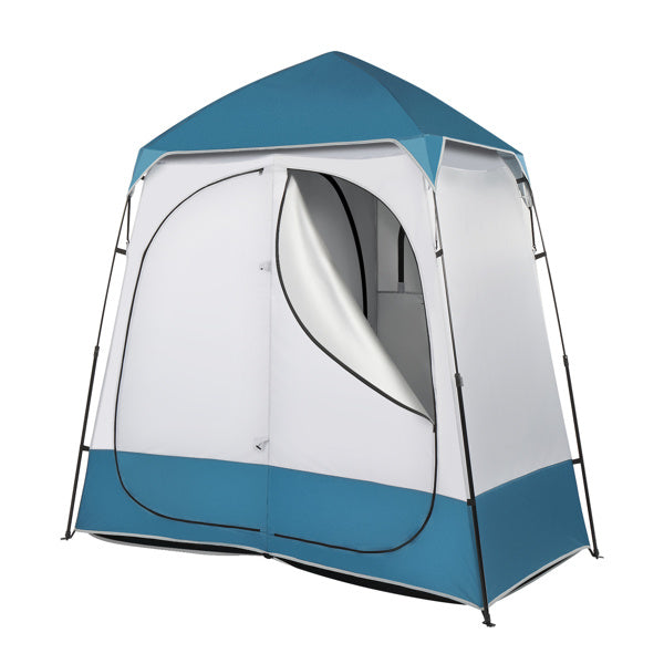 Double Blue White Changing Tent