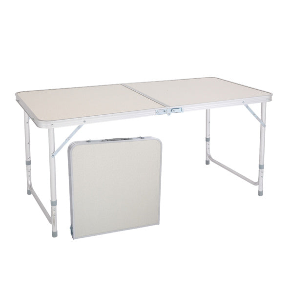 4ft Silver Outdoor Folding Table