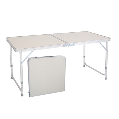 4ft Silver Outdoor Folding Table