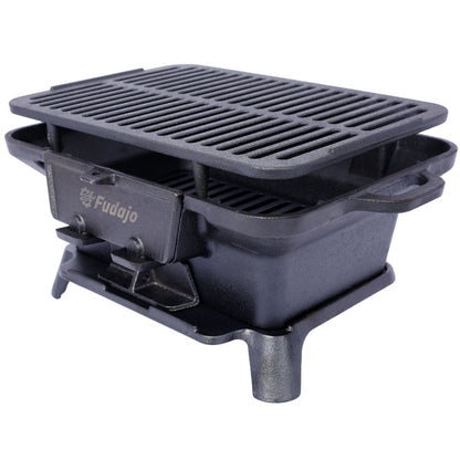 Outdoor Oval Cast Iron Grill