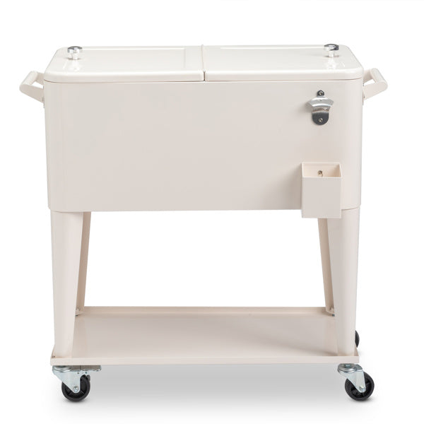 80QT Milk White Refrigerated And Insulated Trolley