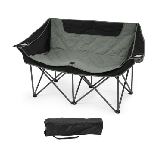 Only Supports Self Pickup  Outdoor Camping Chair, Oversized Recliner With Armrests, Cup Holder And Carrying Bag, Outdoor Heavy Duty Folding Chair - Outdoor Chilling
