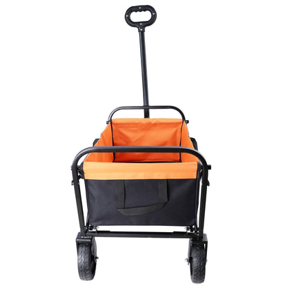 Mini Folding Wagon Garden Shopping Beach Cart