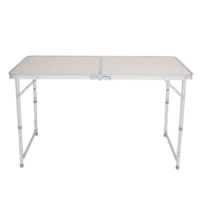 4ft Silver Outdoor Folding Table