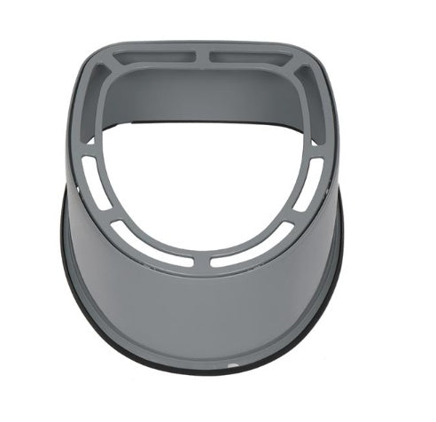 Portable Toilet With Anti Slip Pad, Gray