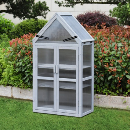 Mini Greenhouse Kit - Outdoor Plant Stand, Small Green House, Plant Stand Indoor, Green Houses For Outside, Indoor Garden & Patio Accessories Indoor Greenhouse, Tiered Plant Stand
