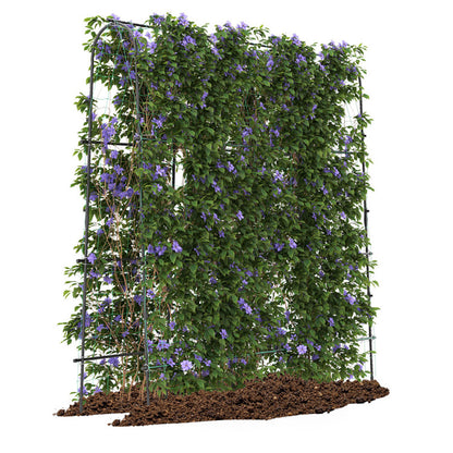 71 X 71 Inch U-Shaped Tall Garden Arched Trellis For Climbing Plants