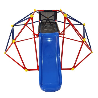 XCF007 6 Foot Dome Climber With 1.2 Meter Slide For Climbers Over 3 Years Old With Rock Climbing