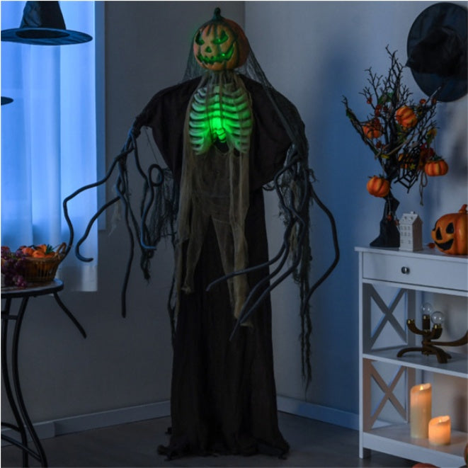 6ft Halloween Animatronic Ghost Pumpkin