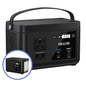 Portable Power Station P86,88.8Wh LiFePo4 Battery, with 120W AC Outputs, Solar Generator For Travel And Camping