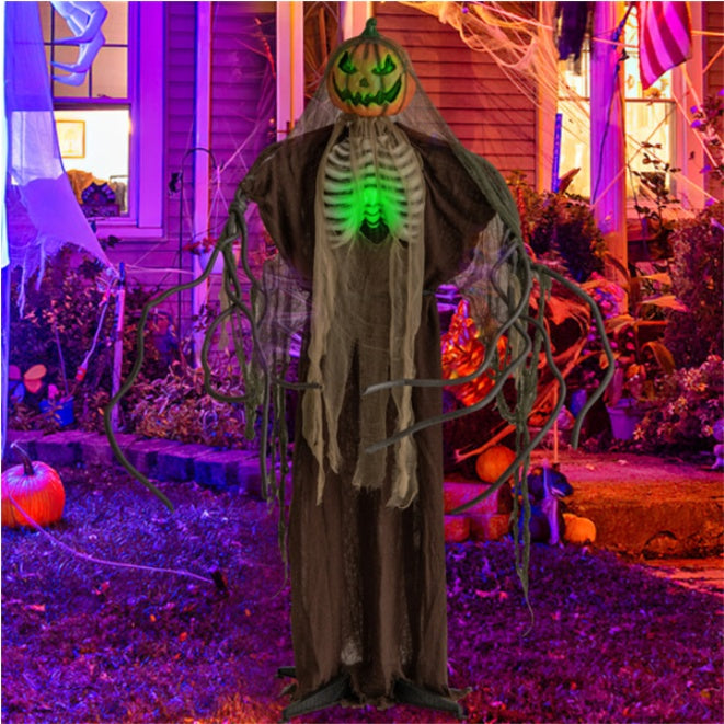 6ft Halloween Animatronic Ghost Pumpkin