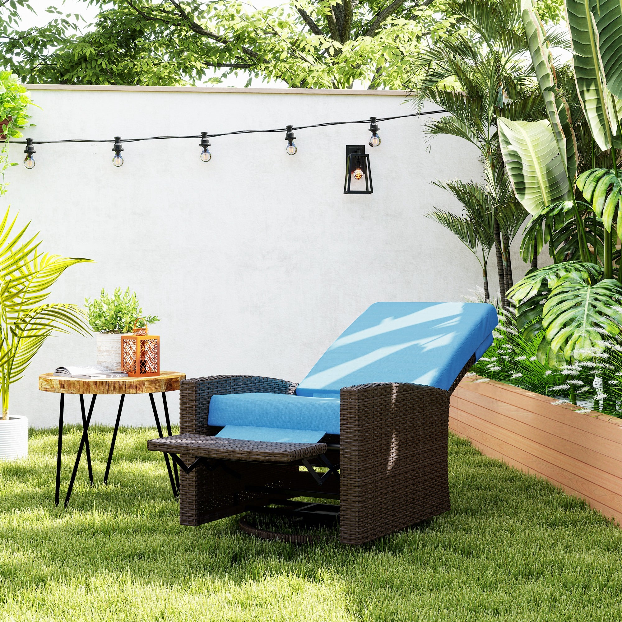 Outdoor Swivel Recliner Chair