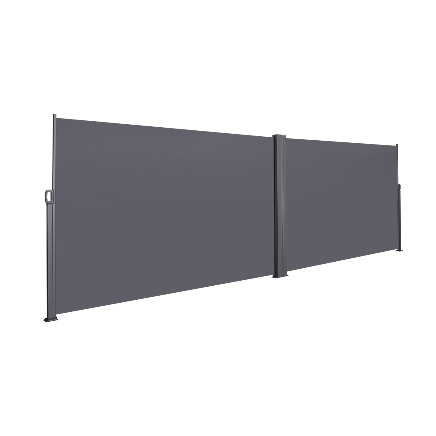276 X 71Retractable Side Awning, Waterproof & UV-Resistant, Privacy Screen Divider Roll Up Balco