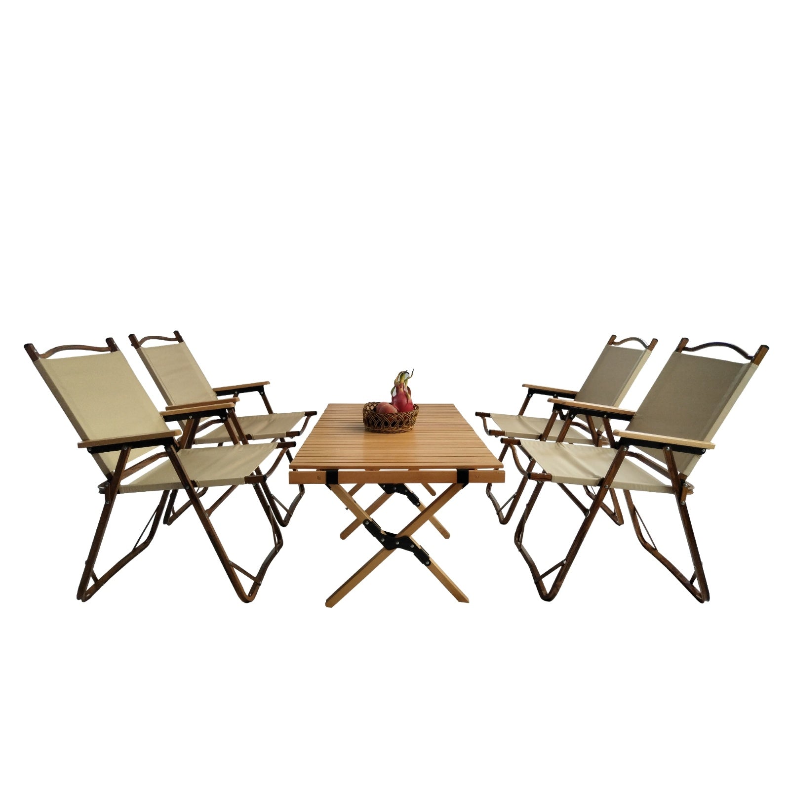 Multi FunctionFoldable DiningSet1 Table  4 Chairs  Indoor Outdoor Use