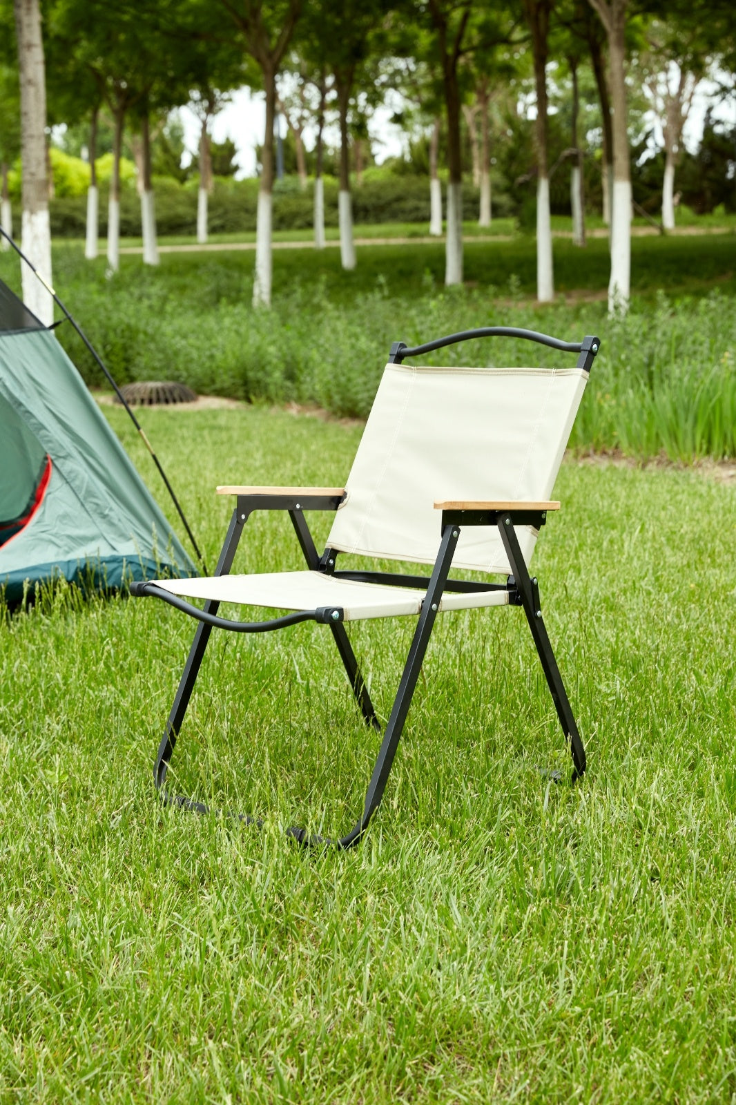 Folding Outdoor Chair For Camping, Picnics, Beach, Backyard, BBQ, Patio