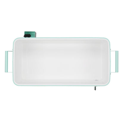 Mint Green Freezer Insulation Trolley 91x84.5x38.5cm Rectangular Plastic Box Freeze Insulation