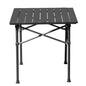 50x50x50cm Black Camping Roll Table