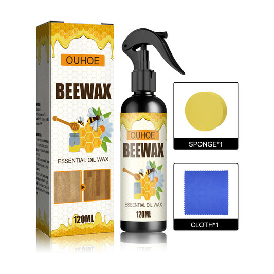 OUHOE Furniture Beeswax Spray Furniture Floor Care Polishing Waterproof Anti Cracking Scratch Refurbishment Care Wax