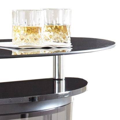 Ariana - Bar Table Or Server - Black