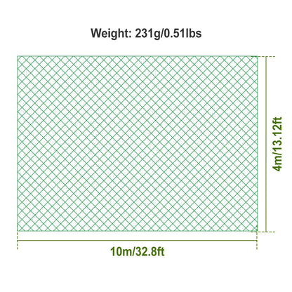 13 X 33ft Garden Netting Heavy Duty PE Anti Bird Netting Plants Fruits Tree Vegetables Protection Netting Net