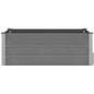 vidaXL Garden Raised Bed WPC 150x50x54 cm Grey