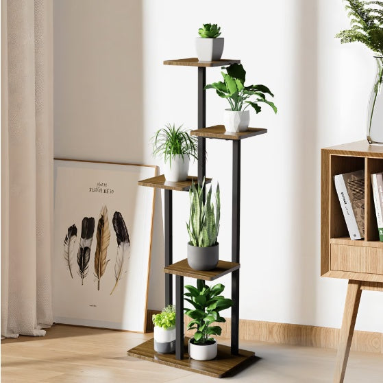 5-layer Indoor Plant Stands, Multi-level Plant Shelves