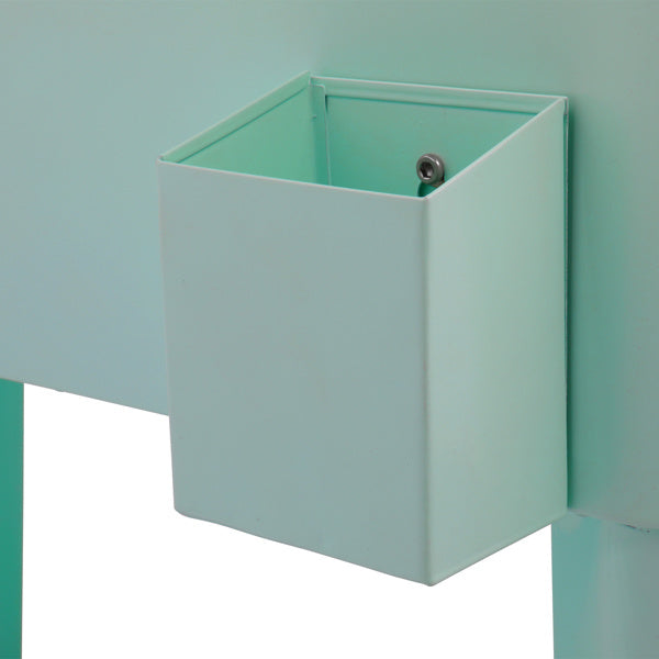 Mint Green Freezer Insulation Trolley 91x84.5x38.5cm Rectangular Plastic Box Freeze Insulation