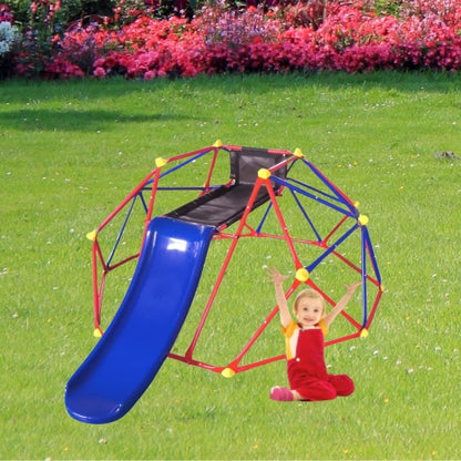 XCF007 6 Foot Dome Climber With 1.2 Meter Slide For Climbers Over 3 Years Old With Rock Climbing